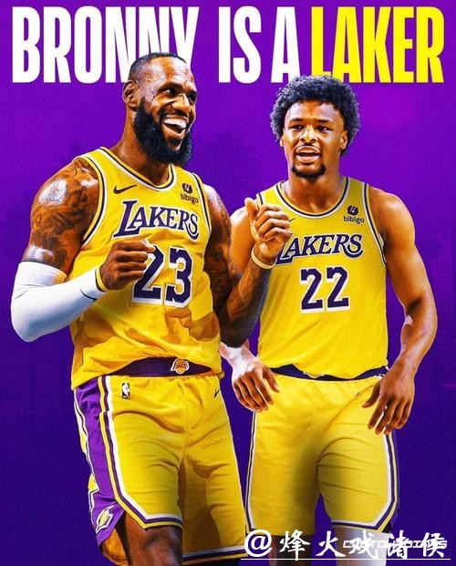 父子同台！詹姆斯与布朗尼同时登场创造历史